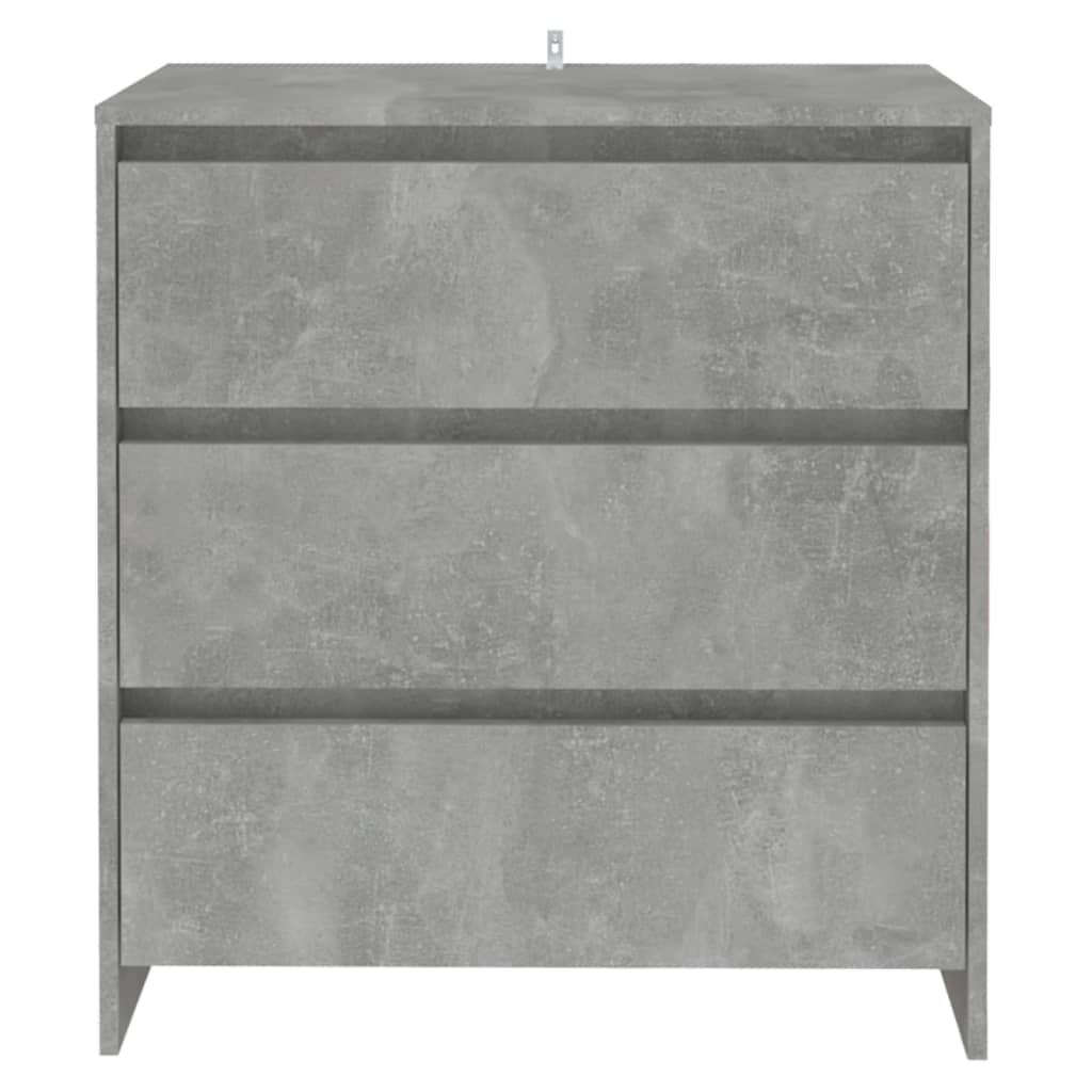 Sideboard Concrete Grey 70x41x75 cm Engineered Wood