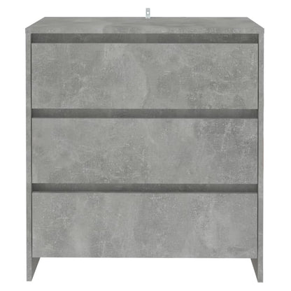 Sideboard Concrete Grey 70x41x75 cm Engineered Wood