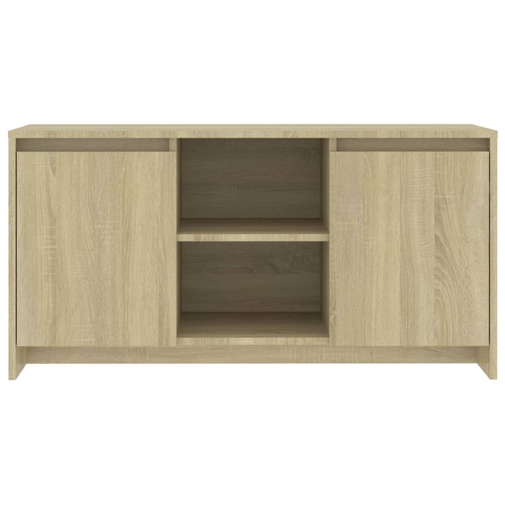 TV Cabinet Sonoma Oak 102x37.5x52.5 cm Engineered Wood