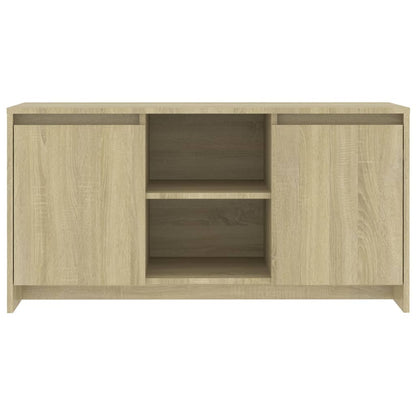 TV Cabinet Sonoma Oak 102x37.5x52.5 cm Engineered Wood