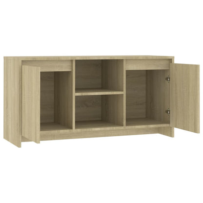 TV Cabinet Sonoma Oak 102x37.5x52.5 cm Engineered Wood