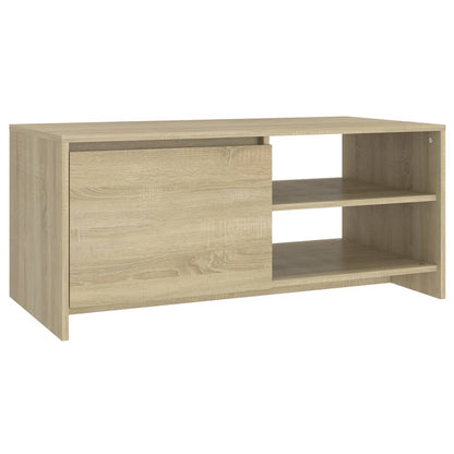 Coffee Table Sonoma Oak 102x50x45 cm Engineered Wood