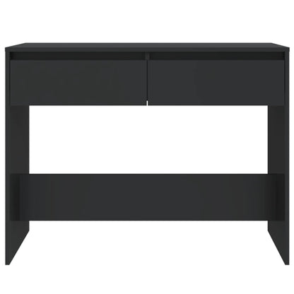 Console Table Black 100x35x76.5 cm Engineered Wood