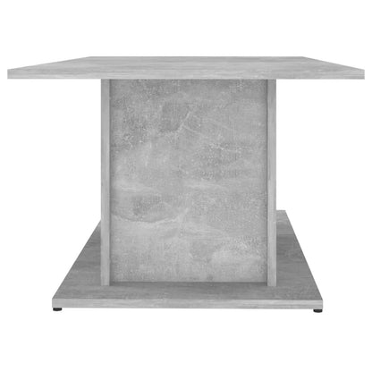 Coffee Table Concrete Grey 102x55.5x40 cm Engineered Wood