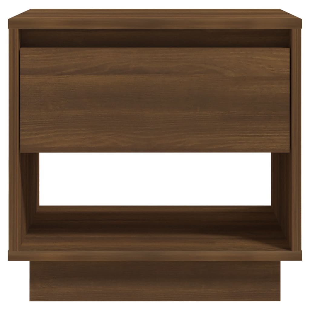 Bedside Cabinets 2 pcs Brown Oak 45x34x44 cm Engineered Wood