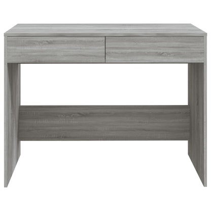 Desk Grey Sonoma 101x50x76.5 cm Engineered Wood