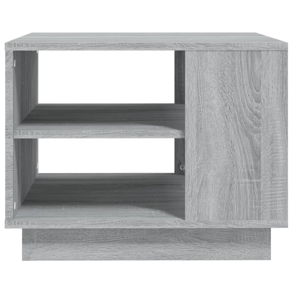 Coffee Table Grey Sonoma 55x55x43 cm Engineered Wood