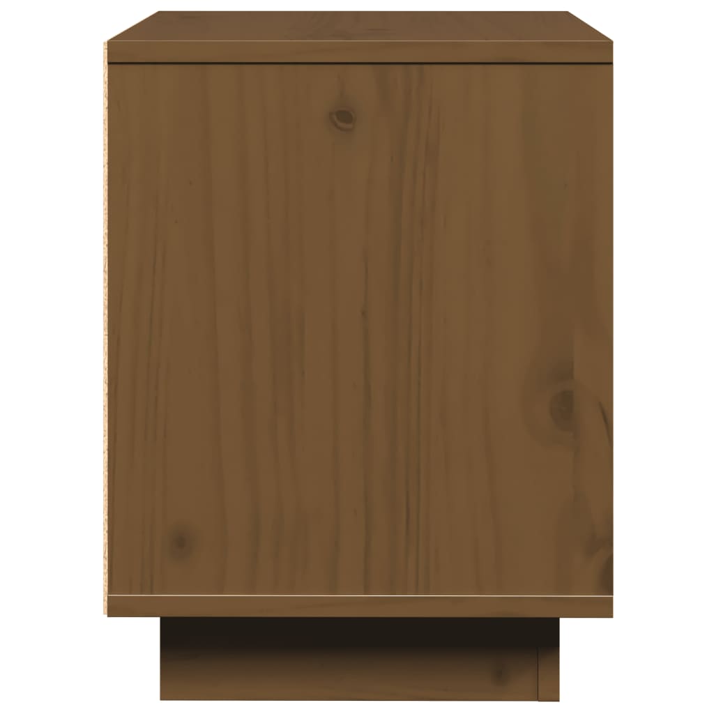 Bedside Cabinets 2 pcs Honey Brown 40x30x40 cm Solid Wood Pine