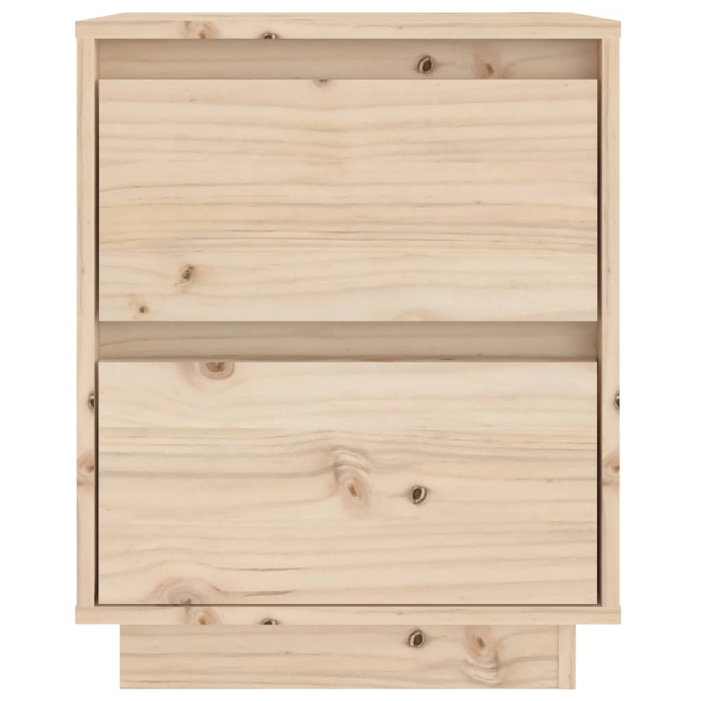 Bedside Cabinet 40x35x50 cm Solid Wood Pine