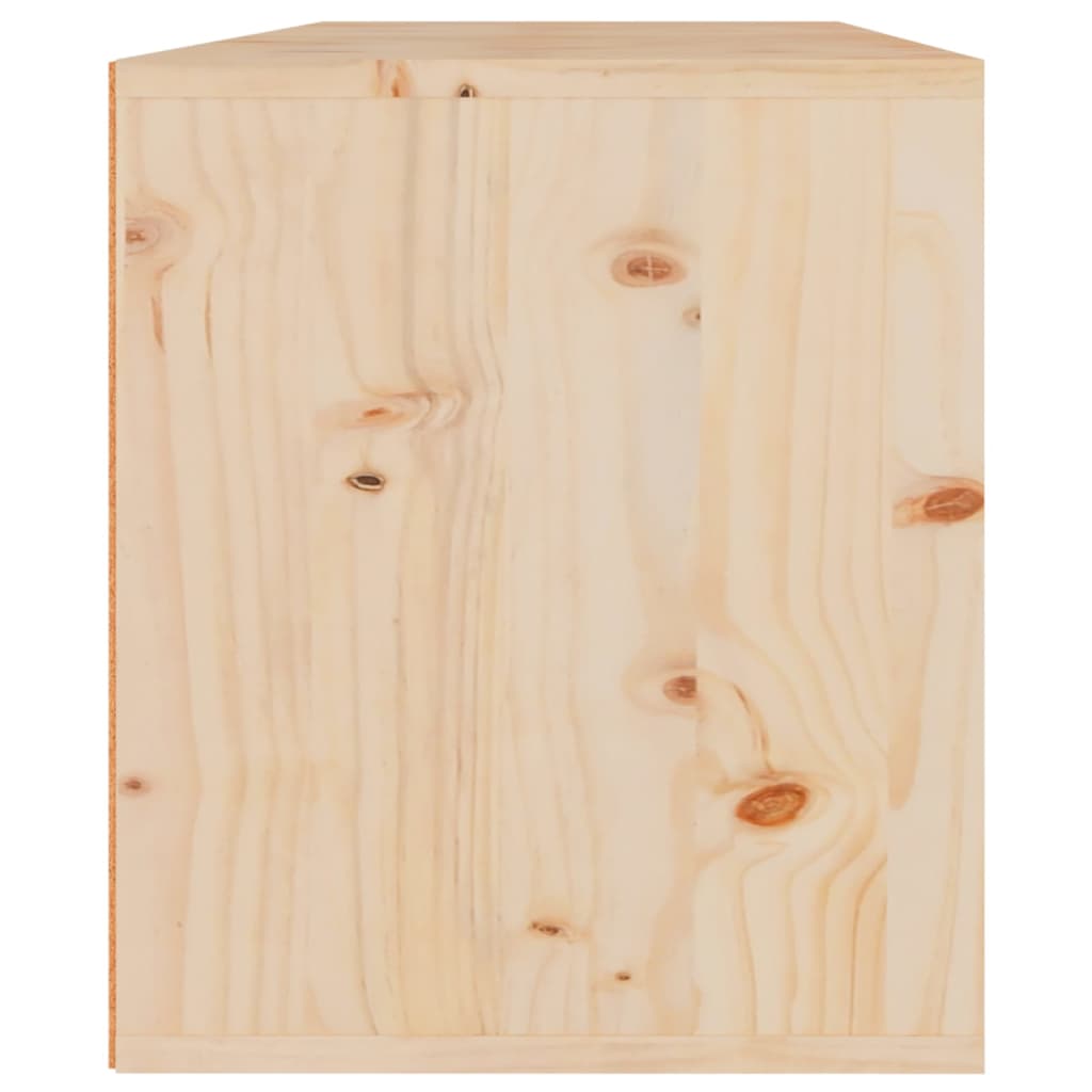 Wall Cabinets 2 pcs 45x30x35 cm Solid Pinewood
