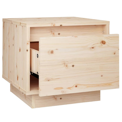 Bedside Cabinet 35x34x32 cm Solid Wood Pine
