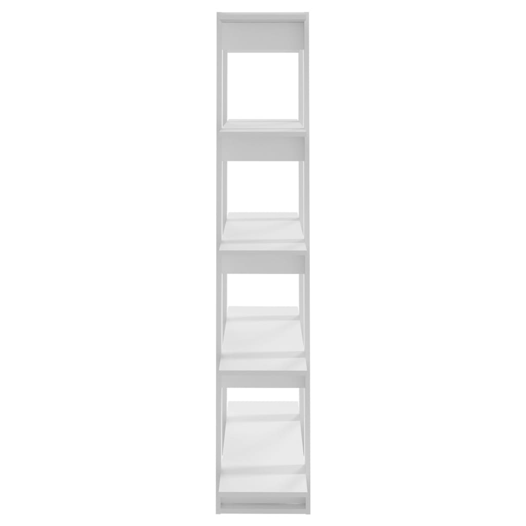 Book Cabinet/Room Divider White 100x30x160 cm