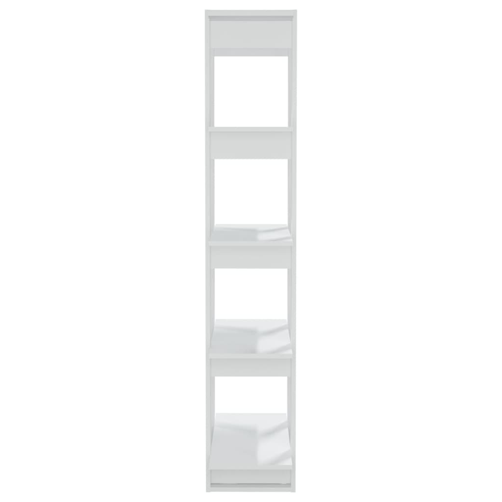 Book Cabinet/Room Divider White 80x30x160 cm Engineered Wood