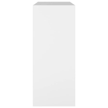 Book Cabinet/Room Divider White 80x30x72 cm