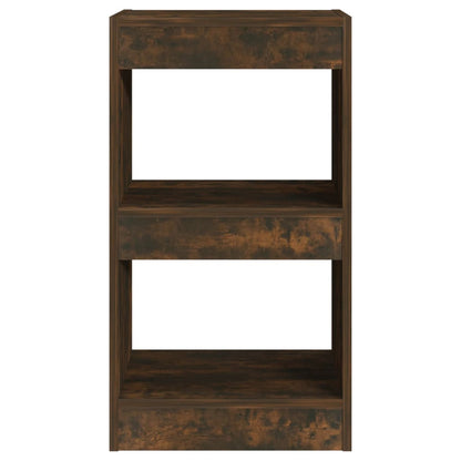 Book Cabinet/Room Divider Smoked Oak 40x30x72 cm