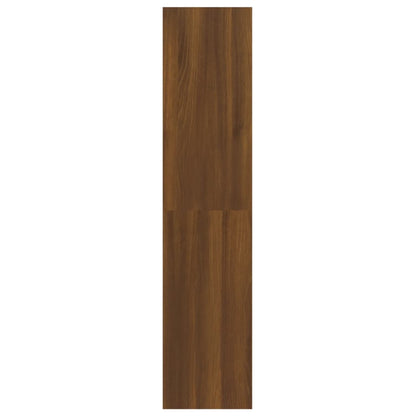 Book Cabinet/Room Divider Brown Oak 100x30x135 cm