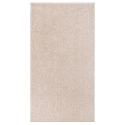 Rug Short Pile 80x150 cm Dark Beige