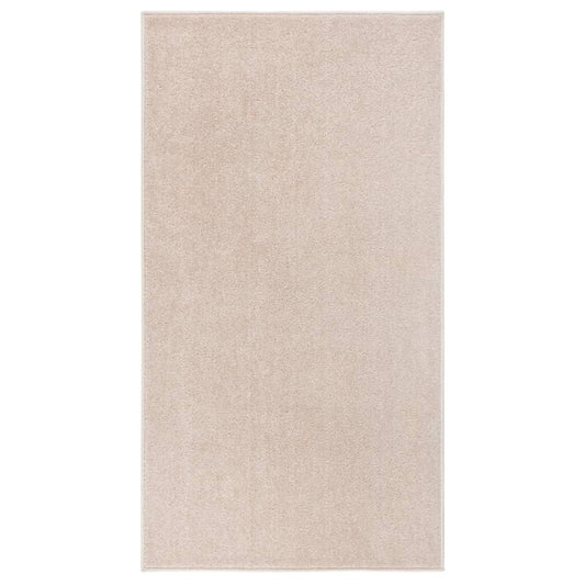 Rug Short Pile 80x150 cm Dark Beige