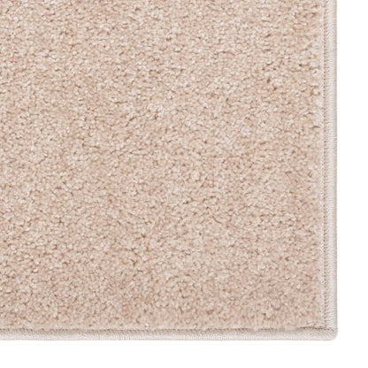 Rug Short Pile 80x150 cm Dark Beige