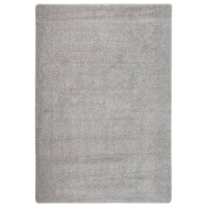 Shaggy Rug Light Grey 120x170 cm Anti Slip