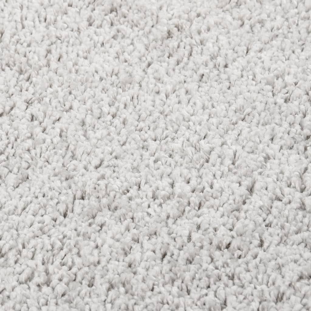 Shaggy Rug Light Grey 160x230 cm Anti Slip