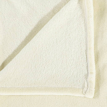 Blanket Cream 150x200 cm Polyester