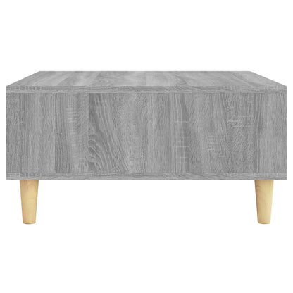 Coffee Table Grey Sonoma 60x60x30 cm Engineered Wood