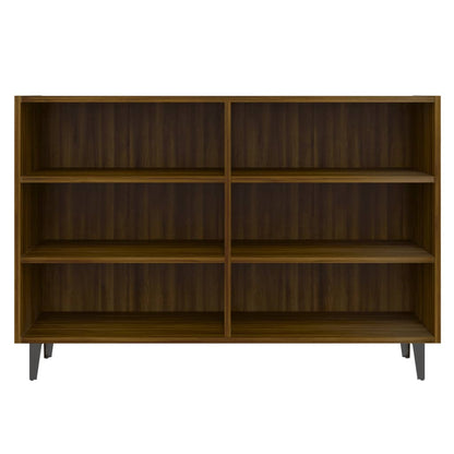 Sideboard Brown Oak 103.5x35x70 cm Engineered Wood