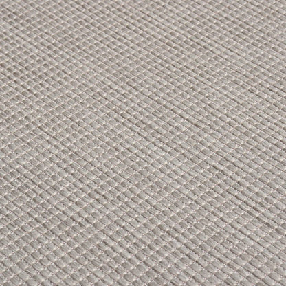 Outdoor Flatweave Rug 120x170 cm Taupe