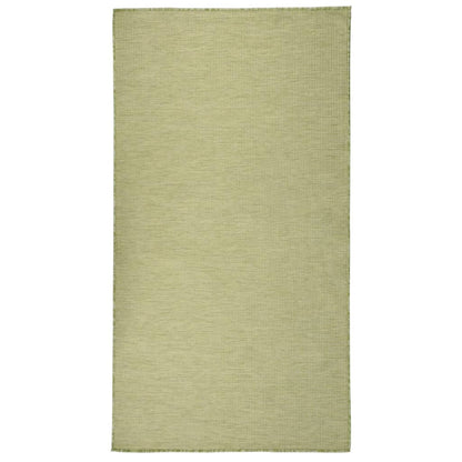 Outdoor Flatweave Rug 80x150 cm Green