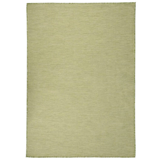 Outdoor Flatweave Rug 160x230 cm Green