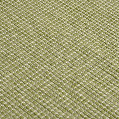 Outdoor Flatweave Rug 160x230 cm Green