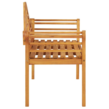 Garden Bench 125 cm Solid Wood Acacia