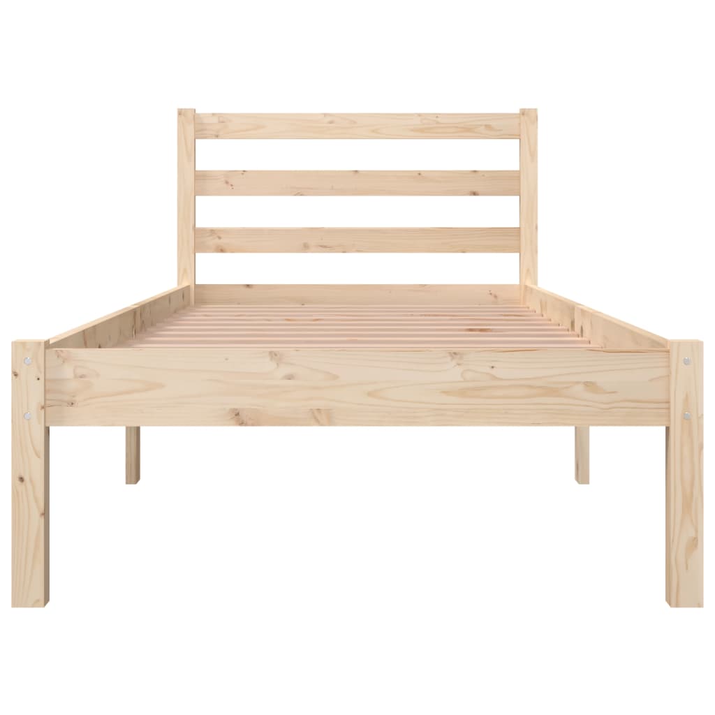Bed Frame without Mattress 75x190cm Small Single