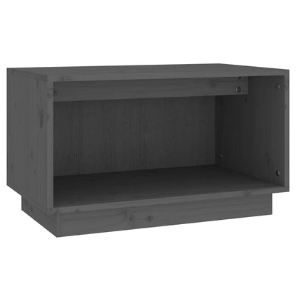 TV Cabinet Grey 60x35x35 cm Solid Wood Pine