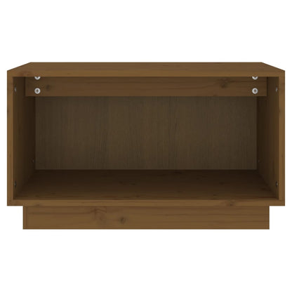 TV Cabinet Honey Brown 60x35x35 cm Solid Wood Pine