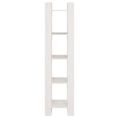 Book Cabinet/Room Divider White 41x35x160 cm Solid Wood Pine