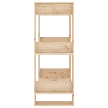 Book Cabinet/Room Divider 60x35x91 cm Solid Wood Pine