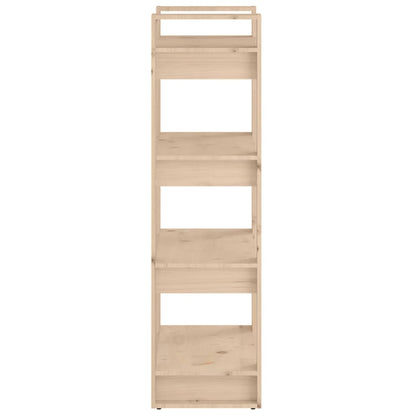 Book Cabinet/Room Divider 60x35x125 cm Solid Wood