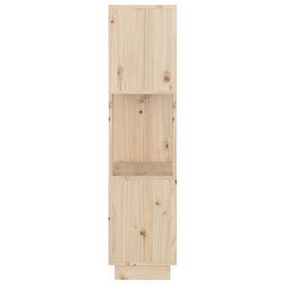 Book Cabinet/Room Divider 51x25x101 cm Solid Wood Pine