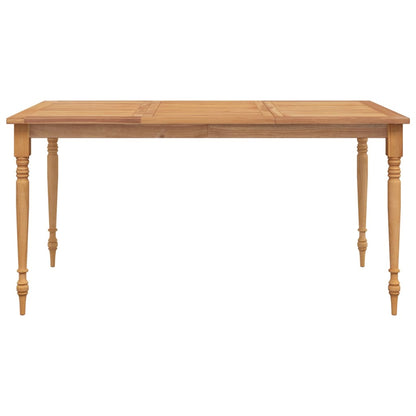 Batavia Table 150x90x75 cm Solid Wood Teak