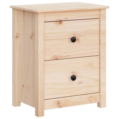 Bedside Cabinet 50x35x61.5 cm Solid Wood Pine