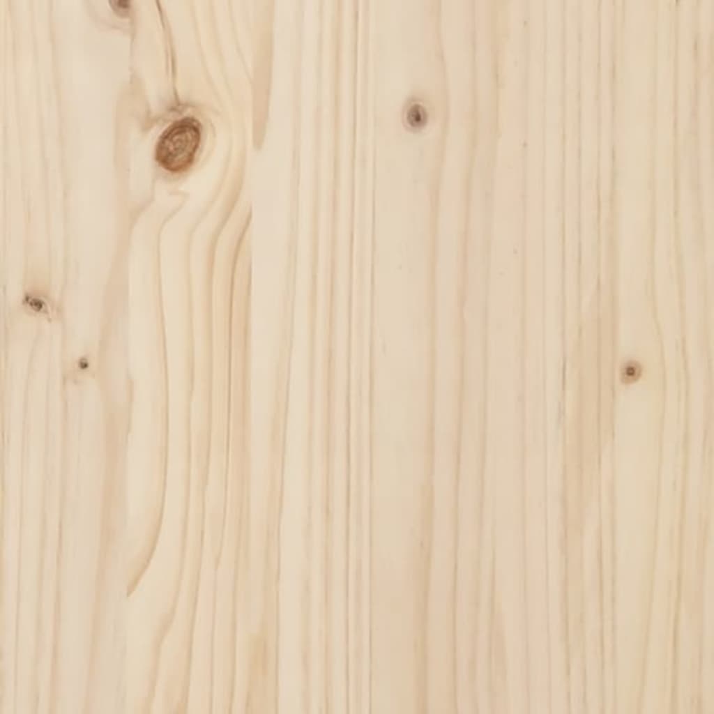 Bedside Cabinet 40x35x61.5 cm Solid Wood Pine