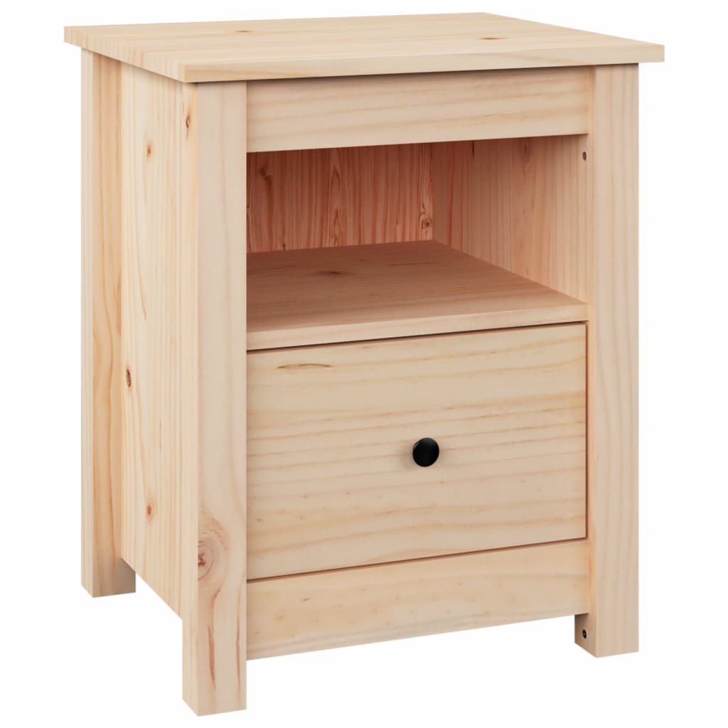 Bedside Cabinet 40x35x49 cm Solid Wood Pine