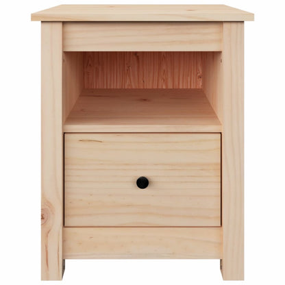 Bedside Cabinet 40x35x49 cm Solid Wood Pine