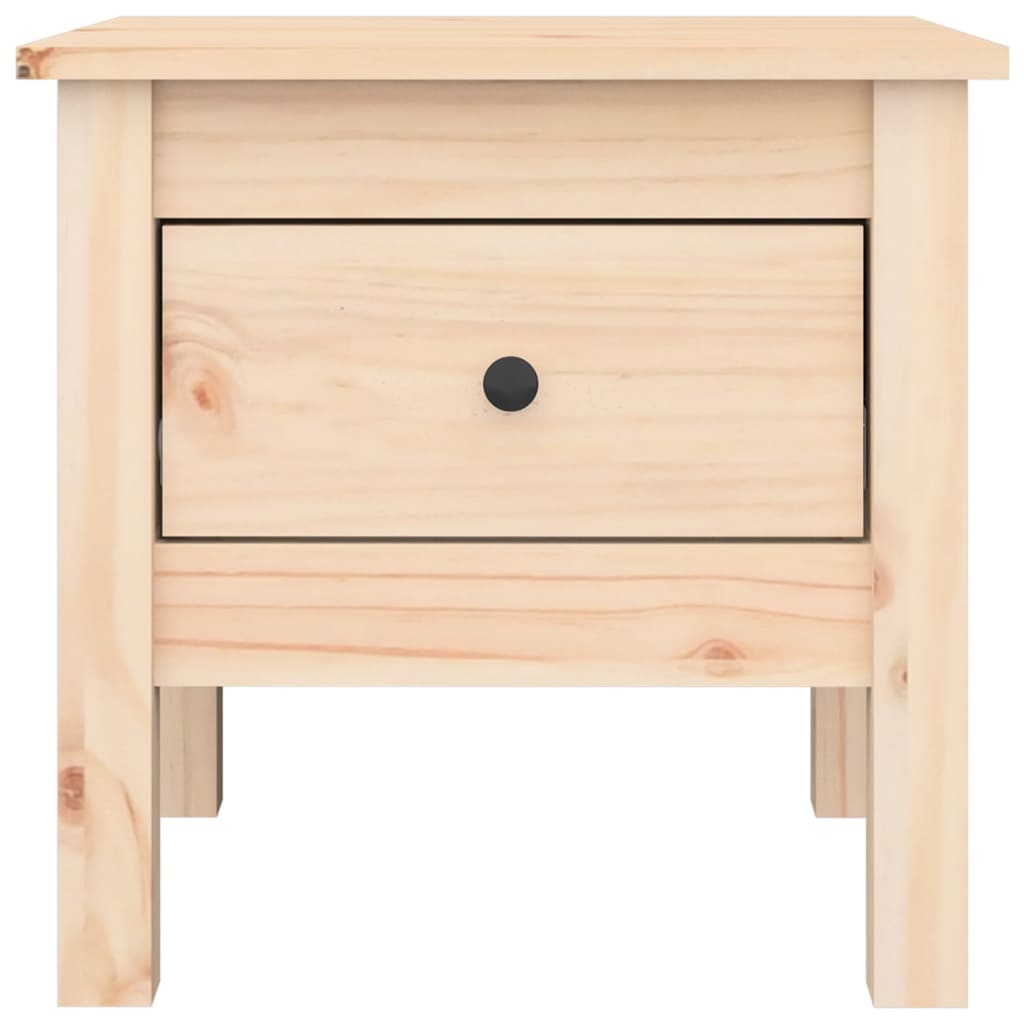 Side Table 40x40x39 cm Solid Wood Pine