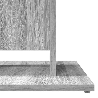 Bistro Table Grey Sonoma 60x60x75 cm Engineered Wood