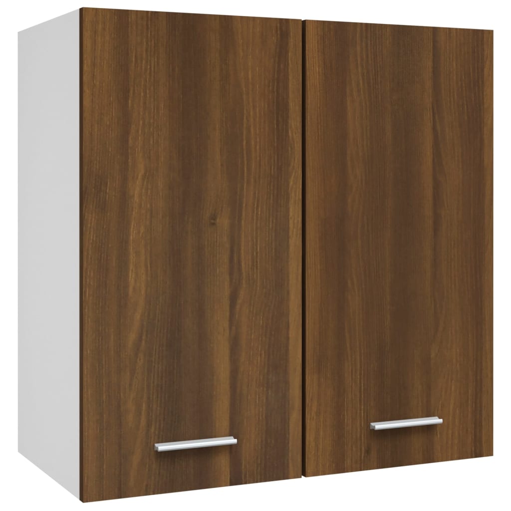 Hanging Cabinet Brown Oak Engineered Wood