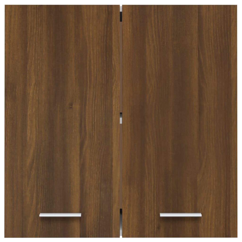 Hanging Cabinet Brown Oak Engineered Wood