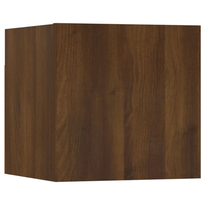 Wall Mounted TV Cabinet Brown Oak 30.5x30x30 cm